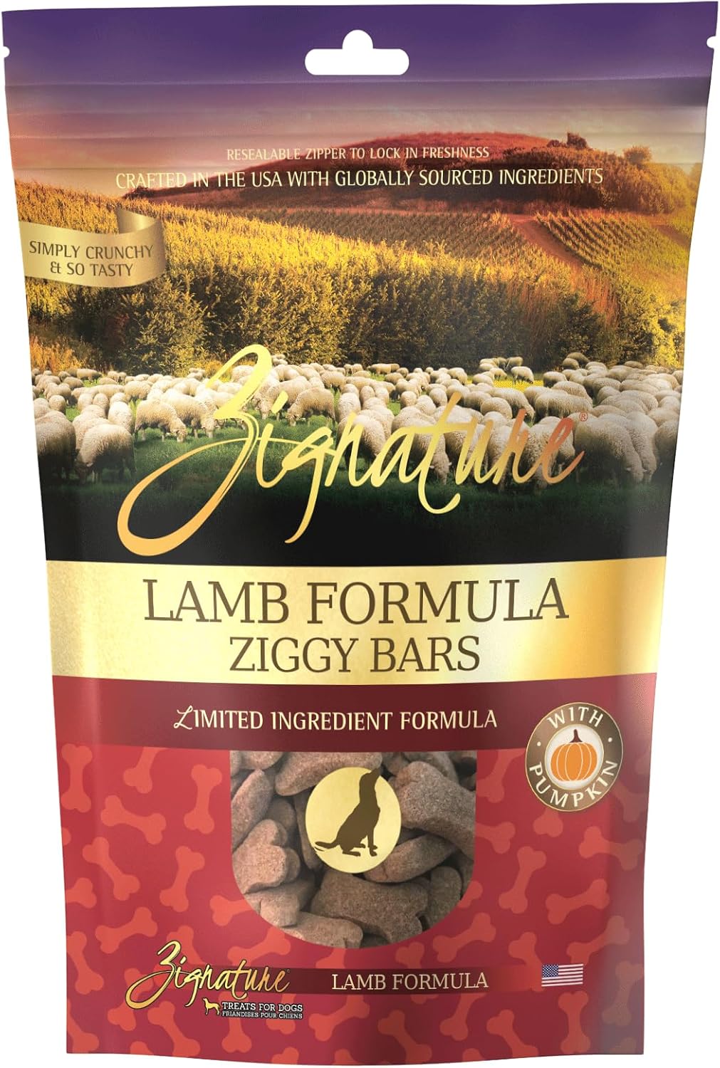 Zignature Duck Limited Ingredient Formula Biscuit Dog Treat 12oz