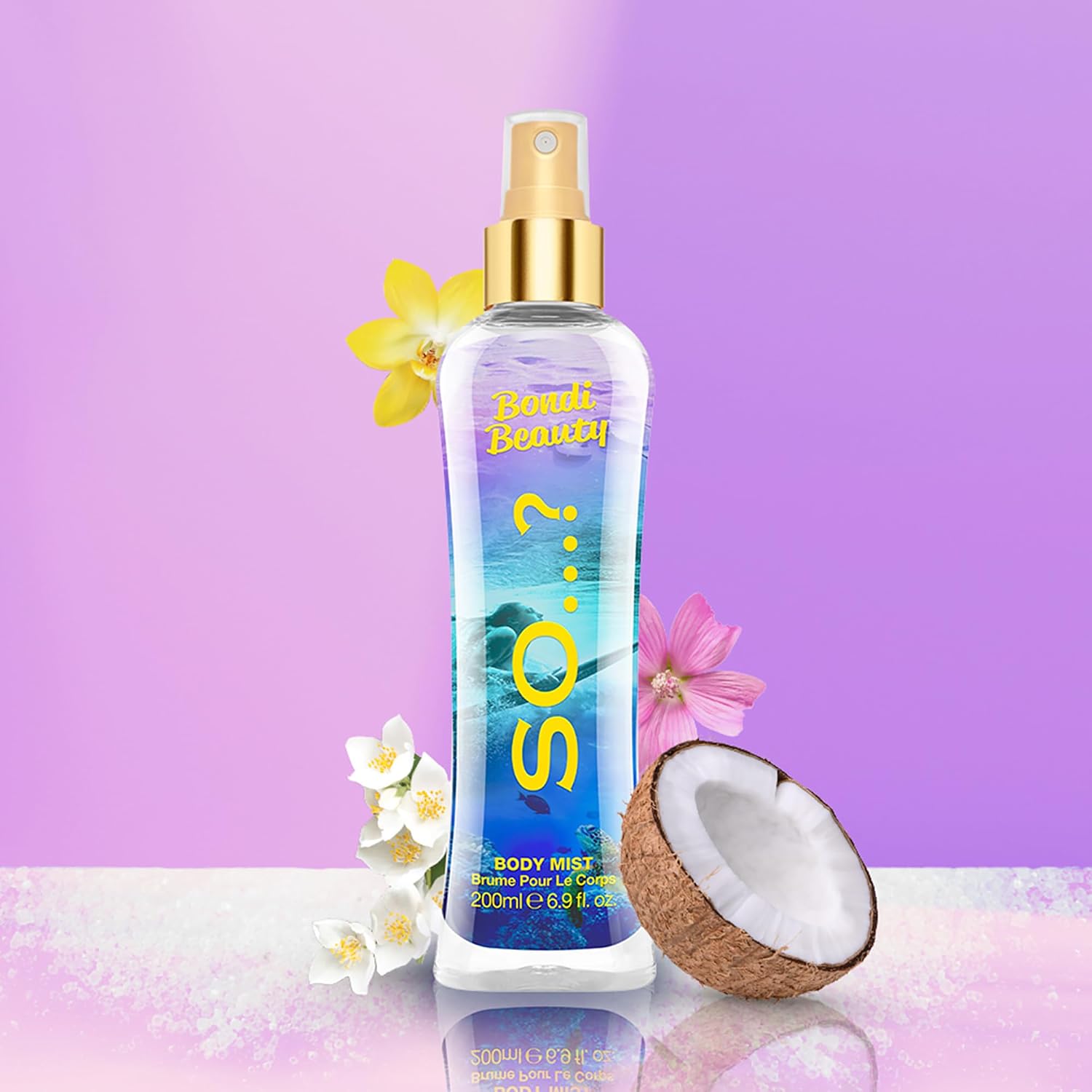 So…? Bali Breeze Body Mist - Perfume for Women with Tropical Aroma - Body Spray for Women with Coconut, Almond and Vanilla Notes - 6.9 oz