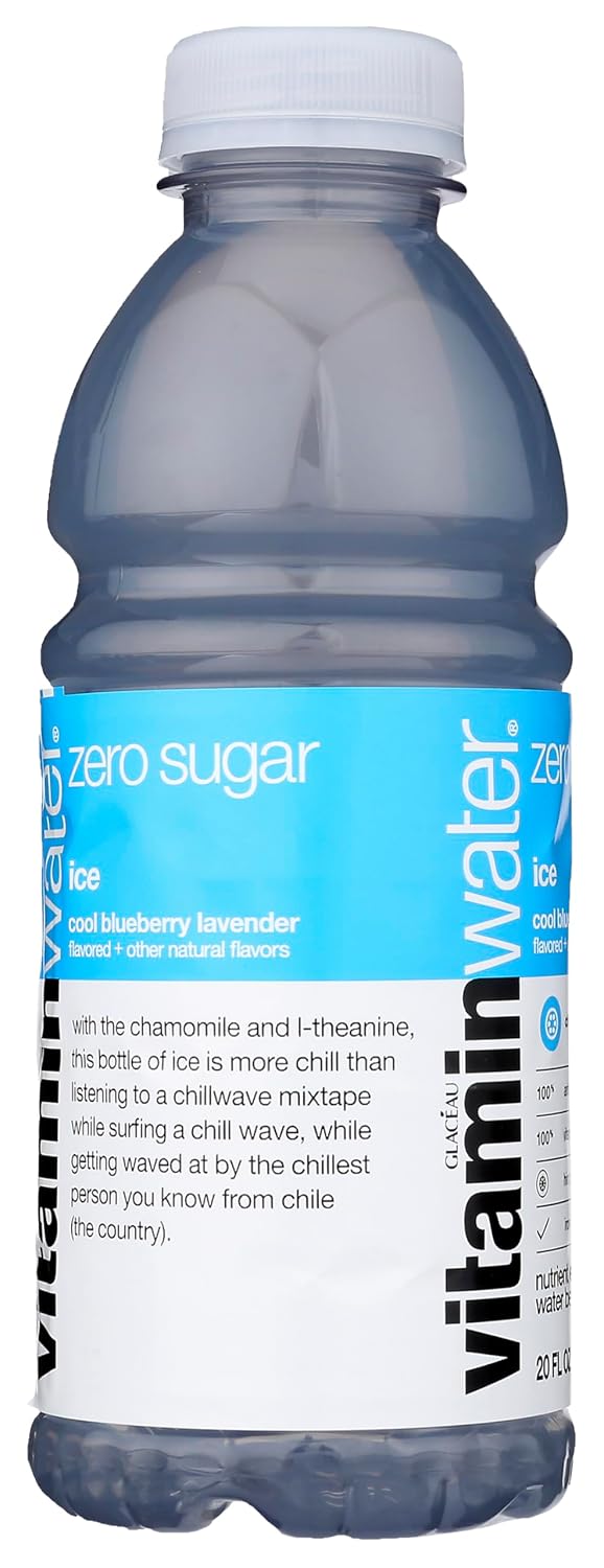 vitaminwater Power-C Dragonfruit Water Beverage, 16.9 fl oz, 6 pack | Bottled, nutrient-enhanced flavored water drink with 90 calories per bottle, antioxidants, and vitamins