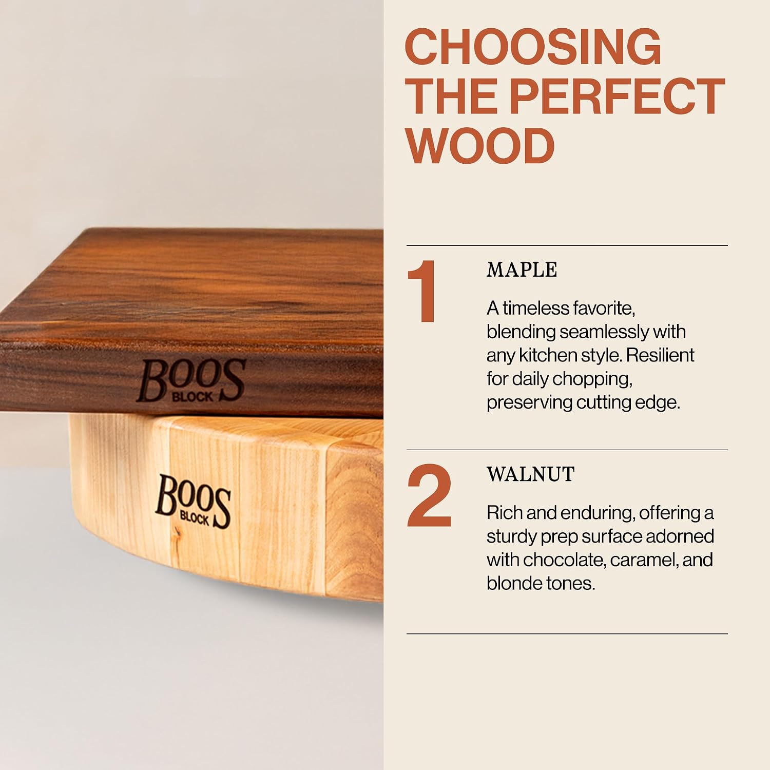 John Boos Prestige Series Rectangular Wooden Maple Cutting Board 16”x10” – 1.25” Thick, 6-lb Reversible Butcher Block with Juice Groove, Edge-Grain & Finger Grip Hole – Made in the USA | 1.25” Thick, 6-lb Butcher Block with Juice Groove, Edge-Grain & Fin…