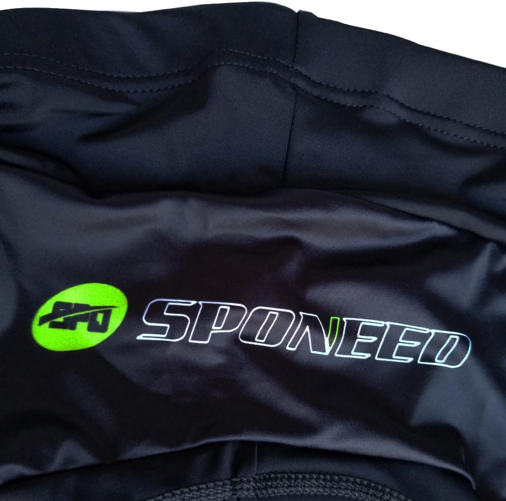 sponeed Men Bike Shorts Cushioned Biking Wear Gear Road Cycling Bottoms