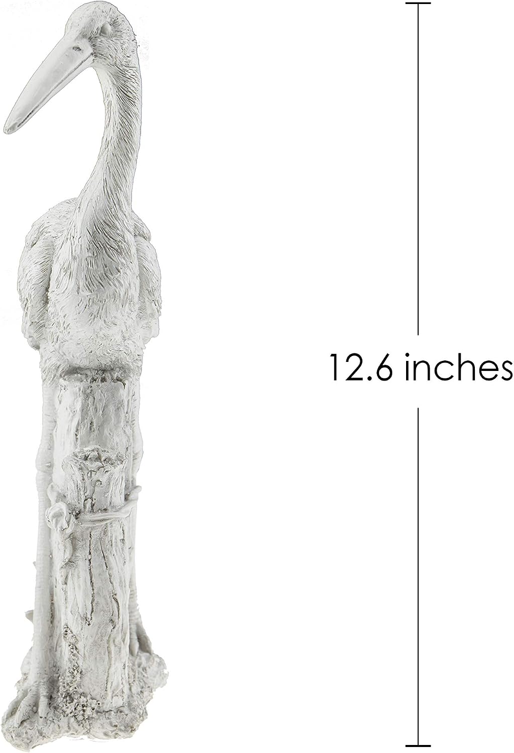 Bird Resin Garden Statue | Outdoor Indoor Figurine Gift Decoration for Home Décor, Patio, Yard, and Garden