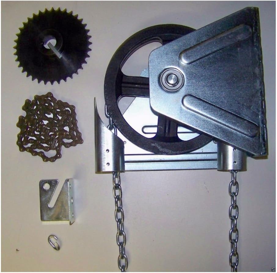 Garage Door Chain Hoist - Wall Mount - Gear Reduced - 2000R