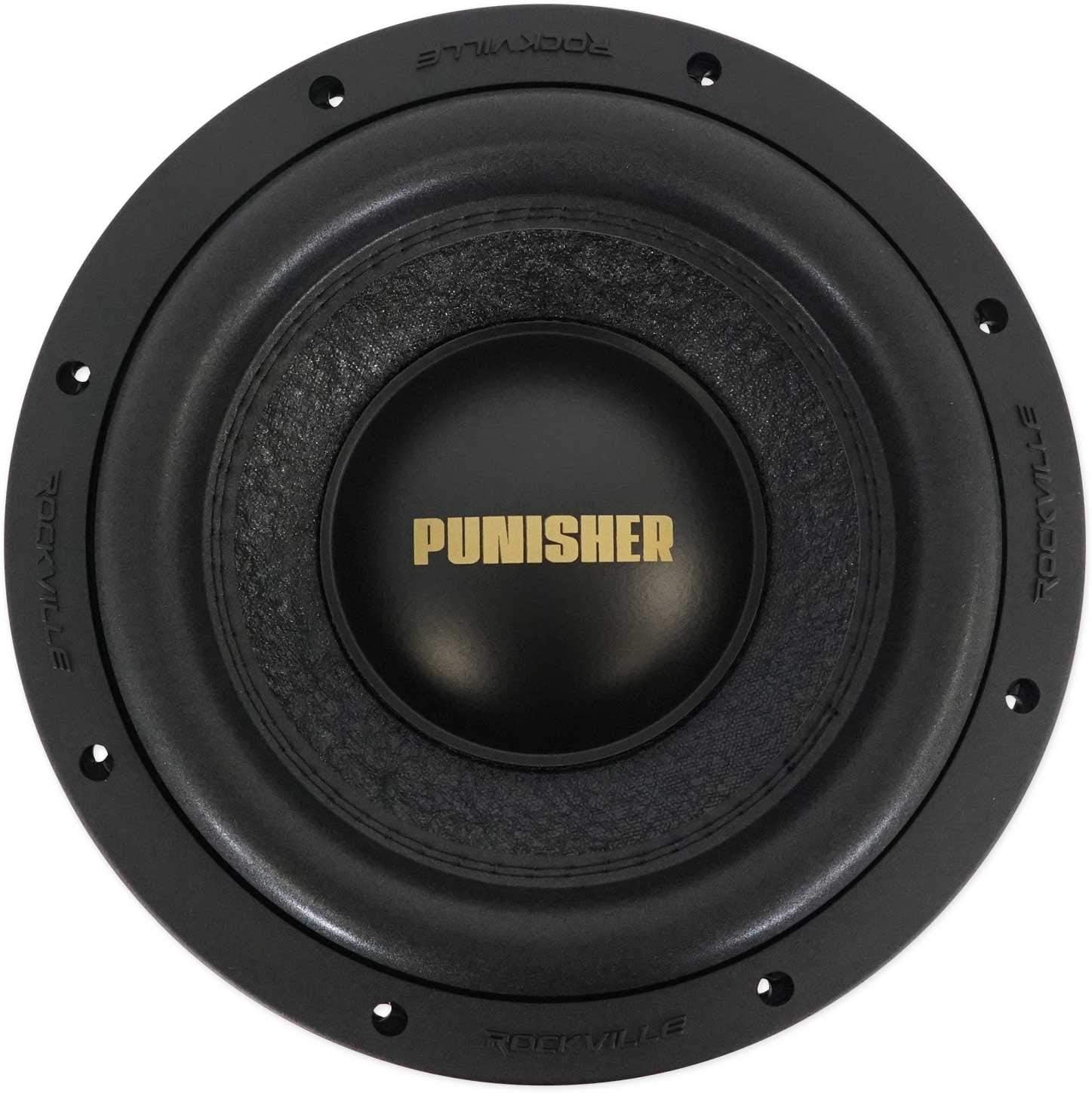 Rockville Punisher 15D2 15" Dual 2-Ohm Competition Car Audio Subwoofer