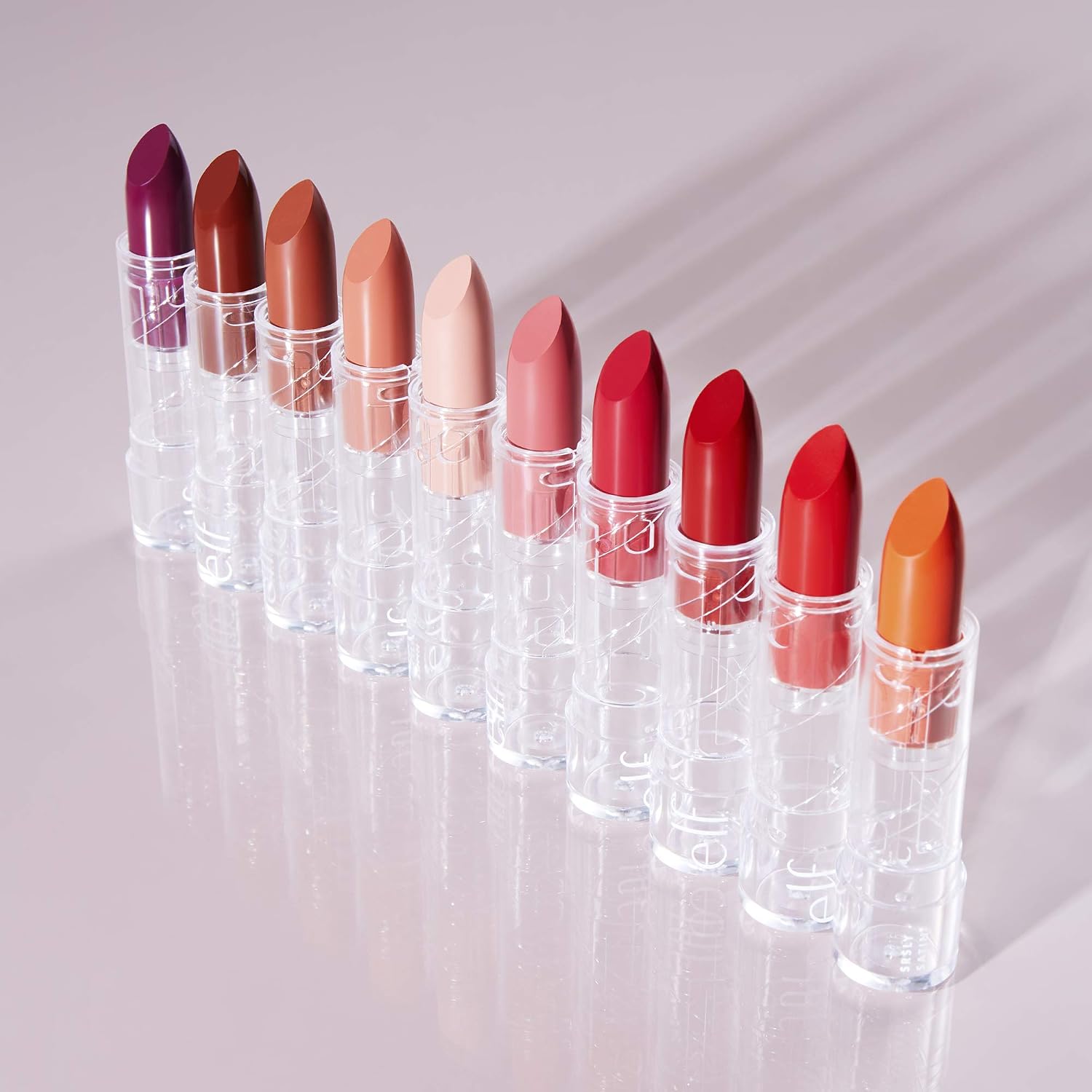 e.l.f. Srsly Satin Lipstick, Intense Color Payoff & Silky Smooth Formula, Cider, 0.16 Oz