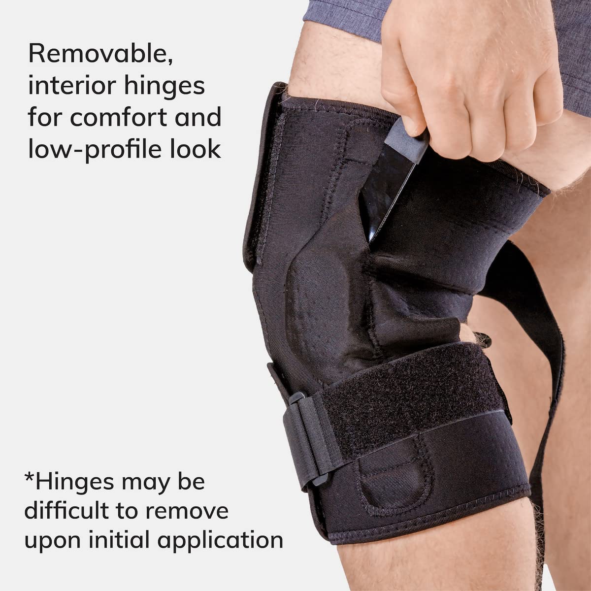 BraceAbility Torn Meniscus ROM Knee Brace - Hinged Post Surgery Support with Flexion Extension Control for Hyperextension and Locking Treatment, Ligament PCL or ACL Tears, Osteoarthritis Relief (XL)