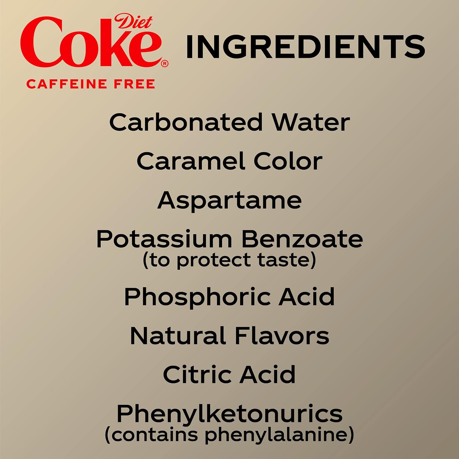 Diet Coke Caffeine Free Soda Soft Drink, 2 Liter (Package May Vary)