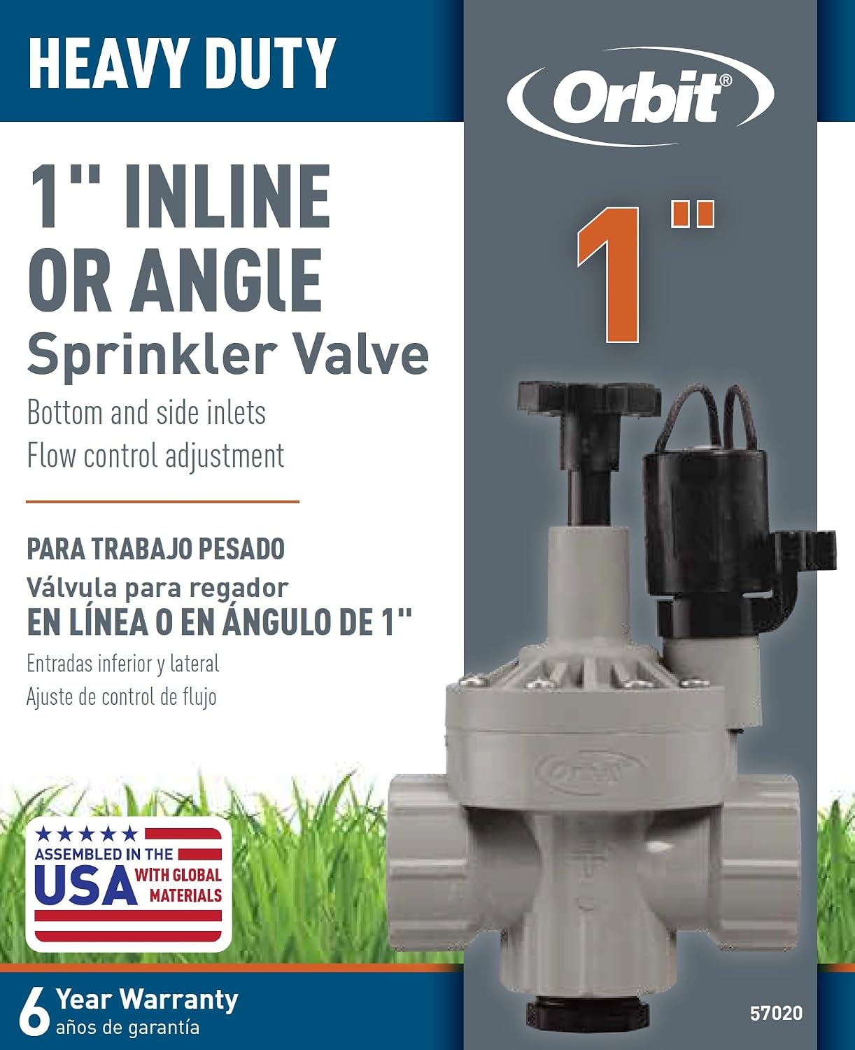 Orbit 57280 3/4" FPT L-Series Automatic Sprinkler Valve