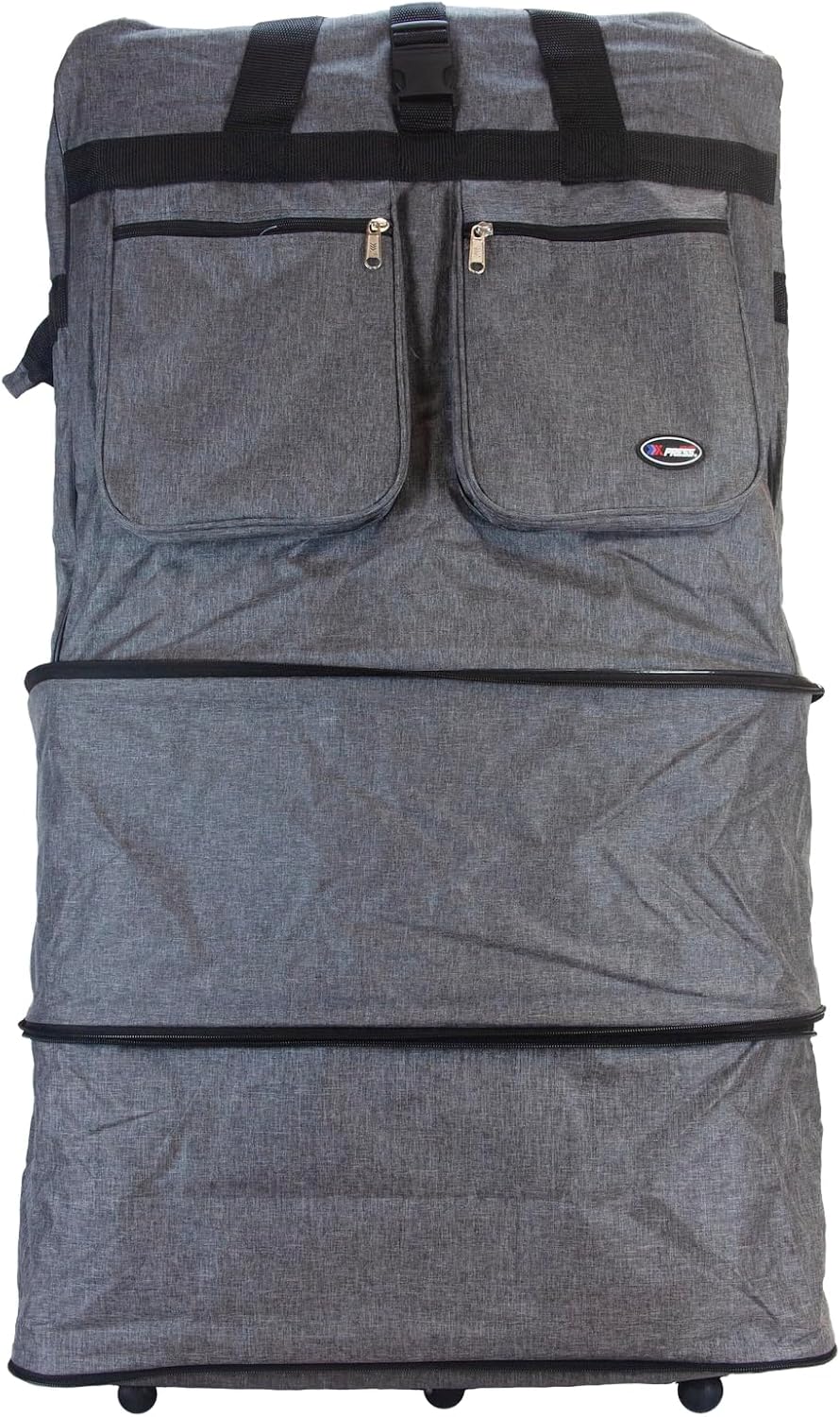 40'' Expandable Rolling Duffel Bag Suitcases w/Wheels,Foldable Luggage Bag