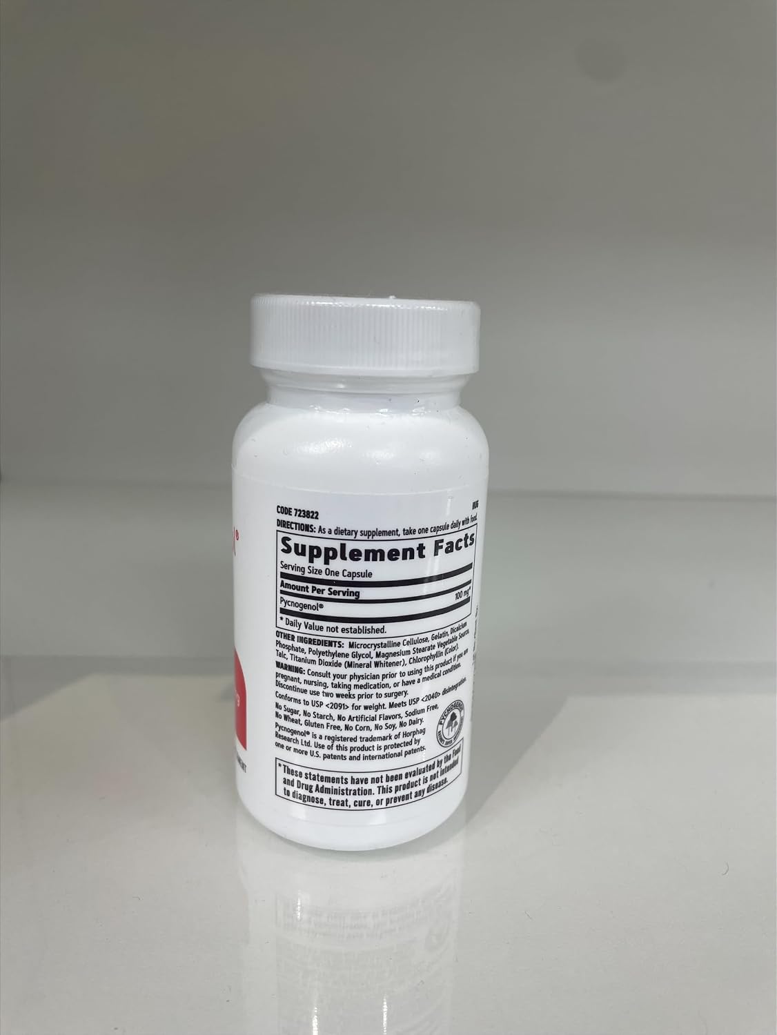 GNC Pycnogenol 50mg, Maintains Circulatory Health, 120 Capsules