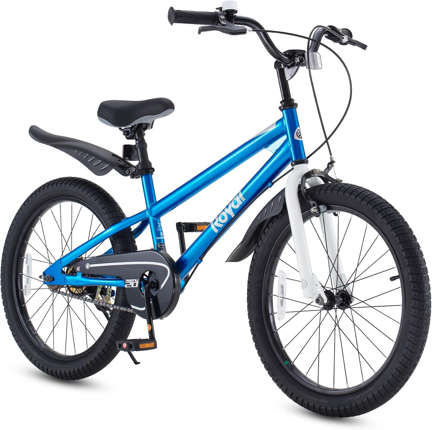 RoyalBaby Freestyle Kids Bike 12 14 16 18 20 Inch Bicycle for Boys Girls Ages 3-10 Years, Multiple Color Options