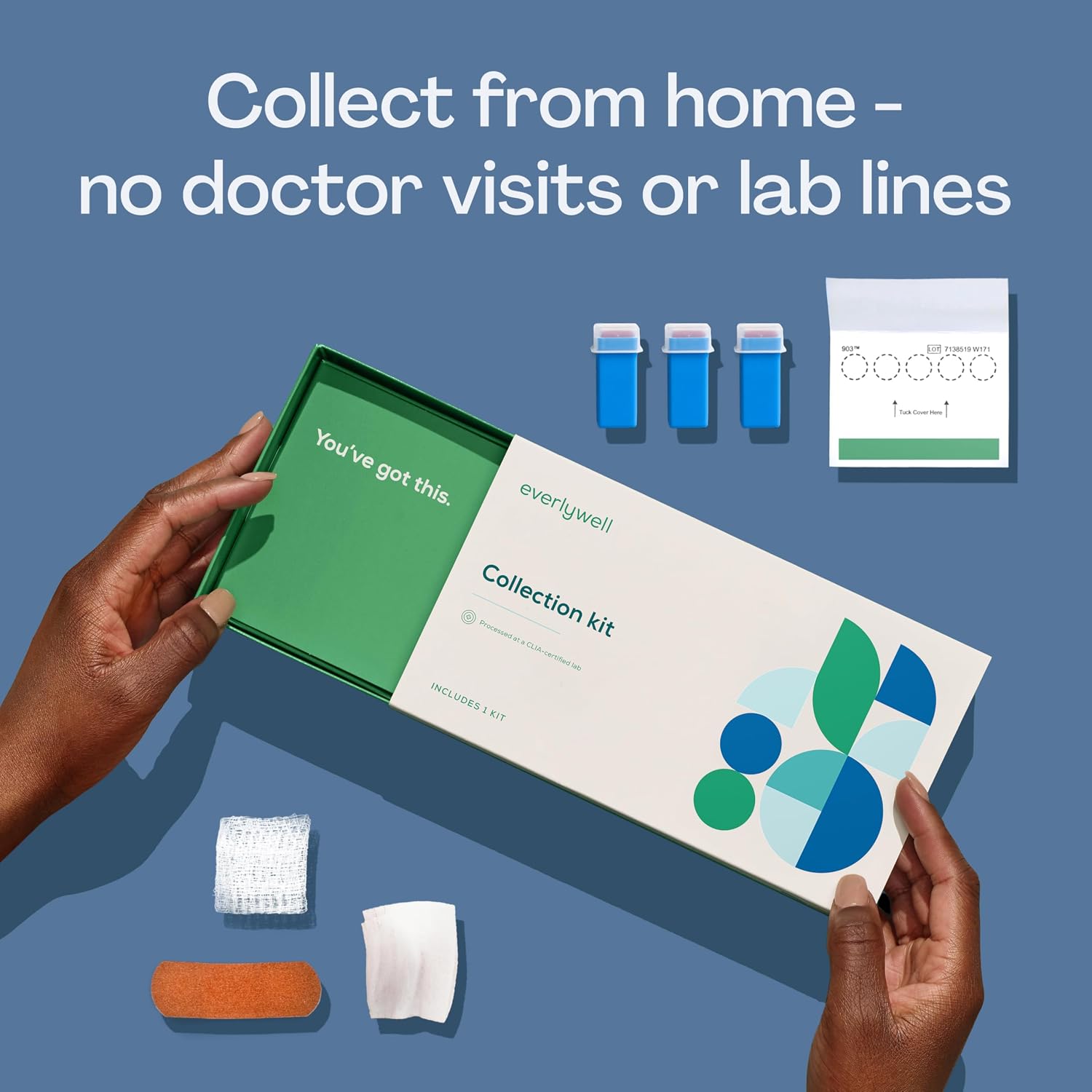Everlywell At-Home Hepatitis C Test Collection Kit for Women and Men. Get Discreet, Accurate Results at Home from a CLIA-Certified Lab Within Days