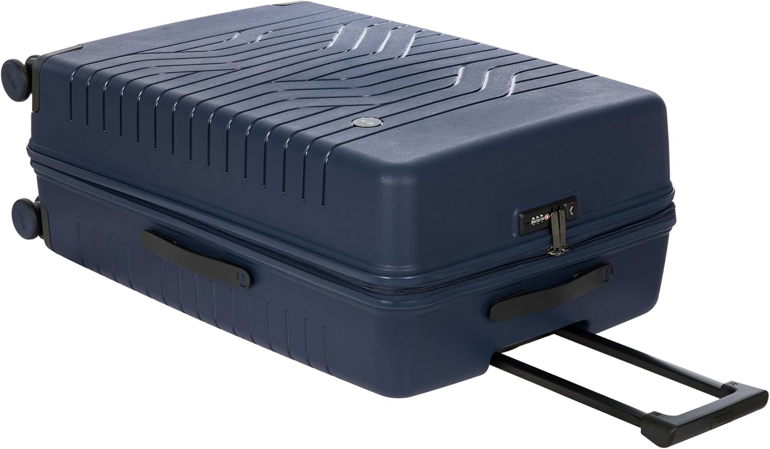 Bric's B|Y Ulisse Checked Luggage with Spinner Wheels – Expandable Lightweighted Hard Shell Suitcase, TSA Combination Lock - Removeable Wash Bag Included - 30 Inch, Mango