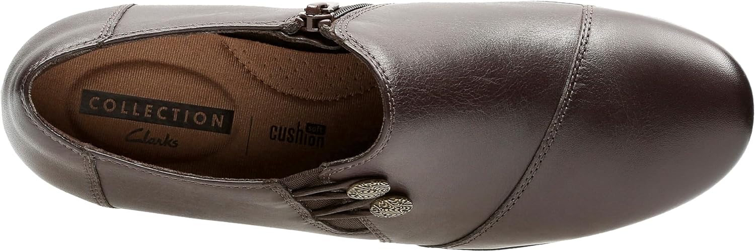 Clarks Women's Emslie Warren Zipper Ankle Boot