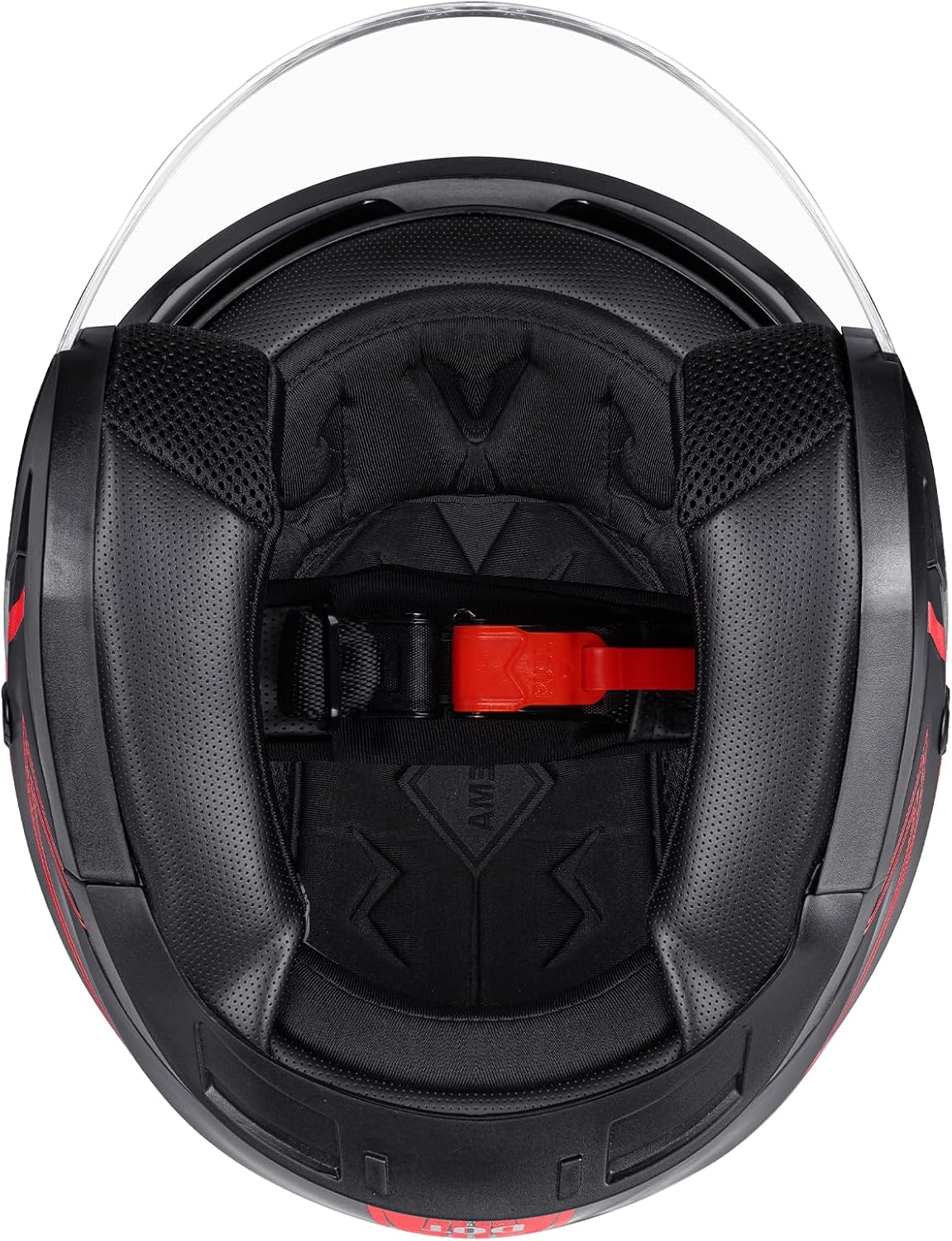 YEMA Open Face Motorcycle Helmets, DOT Approved 3/4 Moped Helmet Dual Visor Quick Release Buckle, Helmets for Adults Motorcycle Men Women Helmets for Moped Scooter Streey
