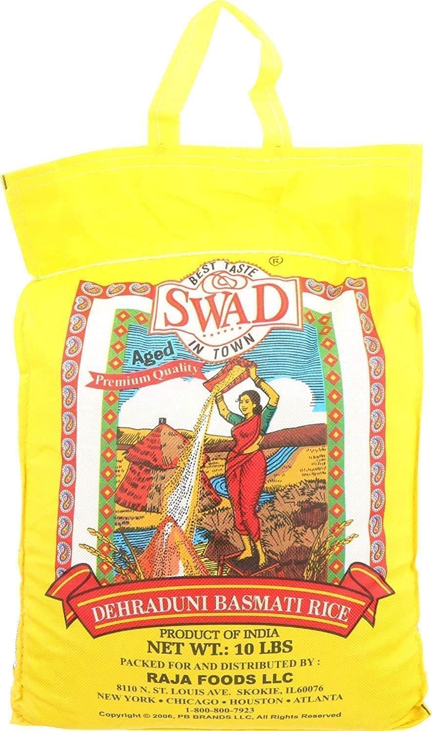 Swad Dehraduni Basmati Rice - 10lbs