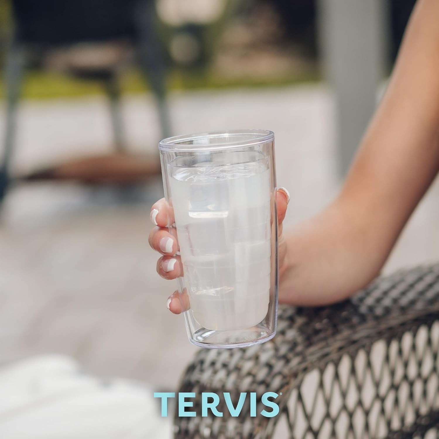 Tervis Plastic 1069599 Coca-Cola - Diet Coke Tumbler with Wrap and Frosted Lid 24oz, Clear