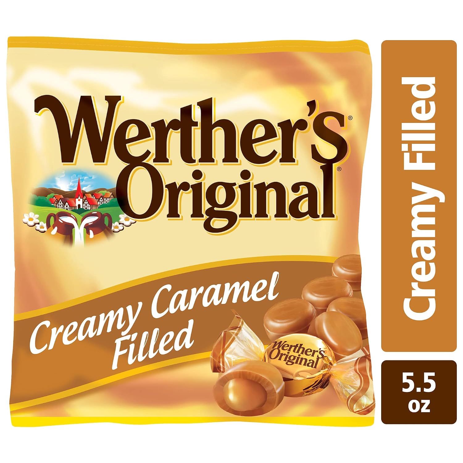 Werther's Original Creamy Caramel Filled Candy, 30 Oz Bag
