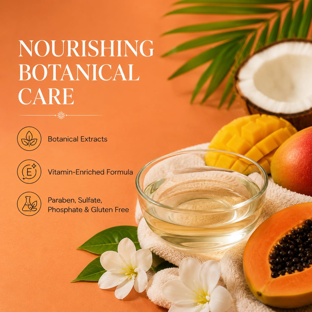Ginger Lily Farms Botanicals Moisturizing Shampoo for All Hair Types, Coco Mango, 100% Vegan & Cruelty-Free, Coconut Mango Scent, 1 Gallon (128 fl oz) Refill | for Hands, Body & Hair, Moisturizing Wash, Salon Wash, Spa Cleanser, Salon & Spa Essentials, M…