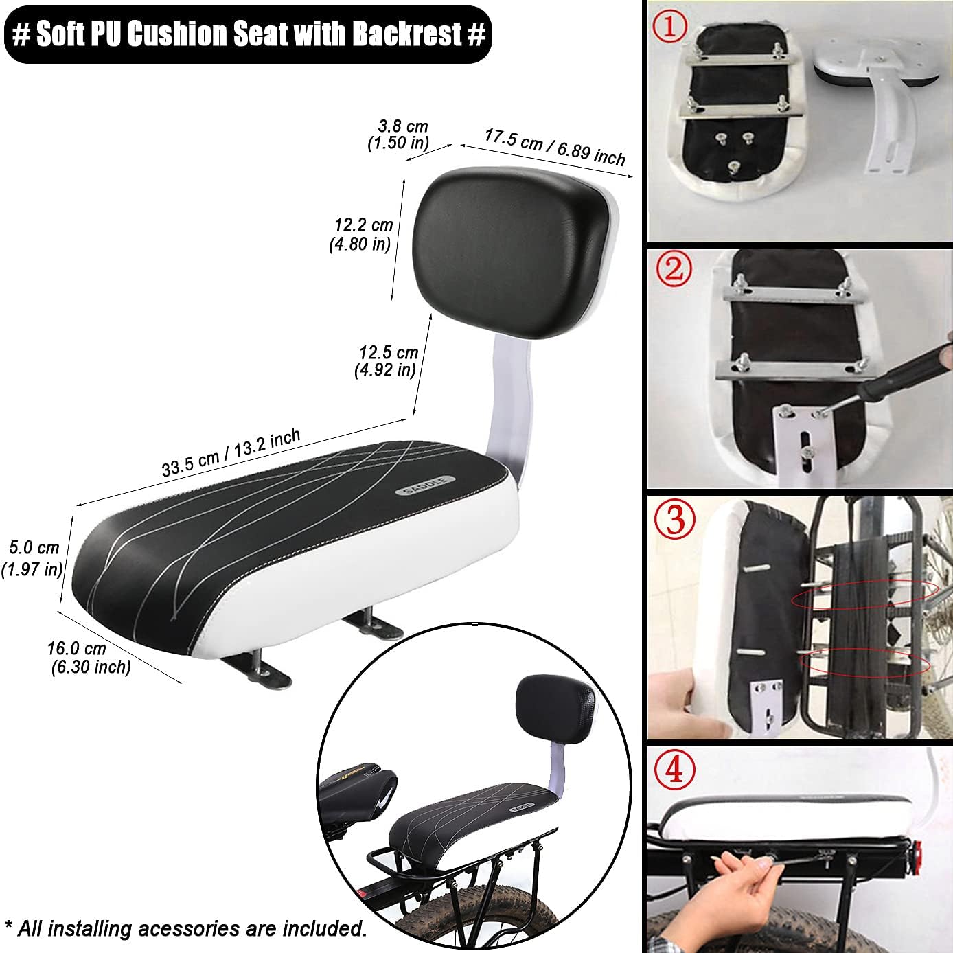 Bike Child Seat Kit