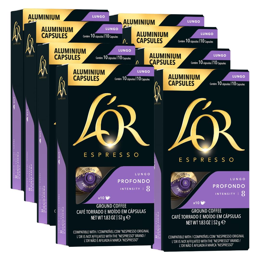 L'OR Espresso Capsules, Medium Roast, Chocolate, 10 Capsules