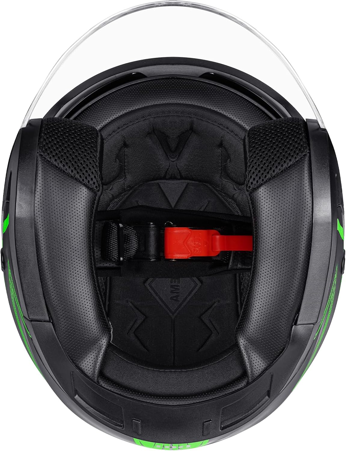 YEMA Open Face Motorcycle Helmets, DOT Approved 3/4 Moped Helmet Dual Visor Quick Release Buckle, Helmets for Adults Motorcycle Men Women Helmets for Moped Scooter Streey