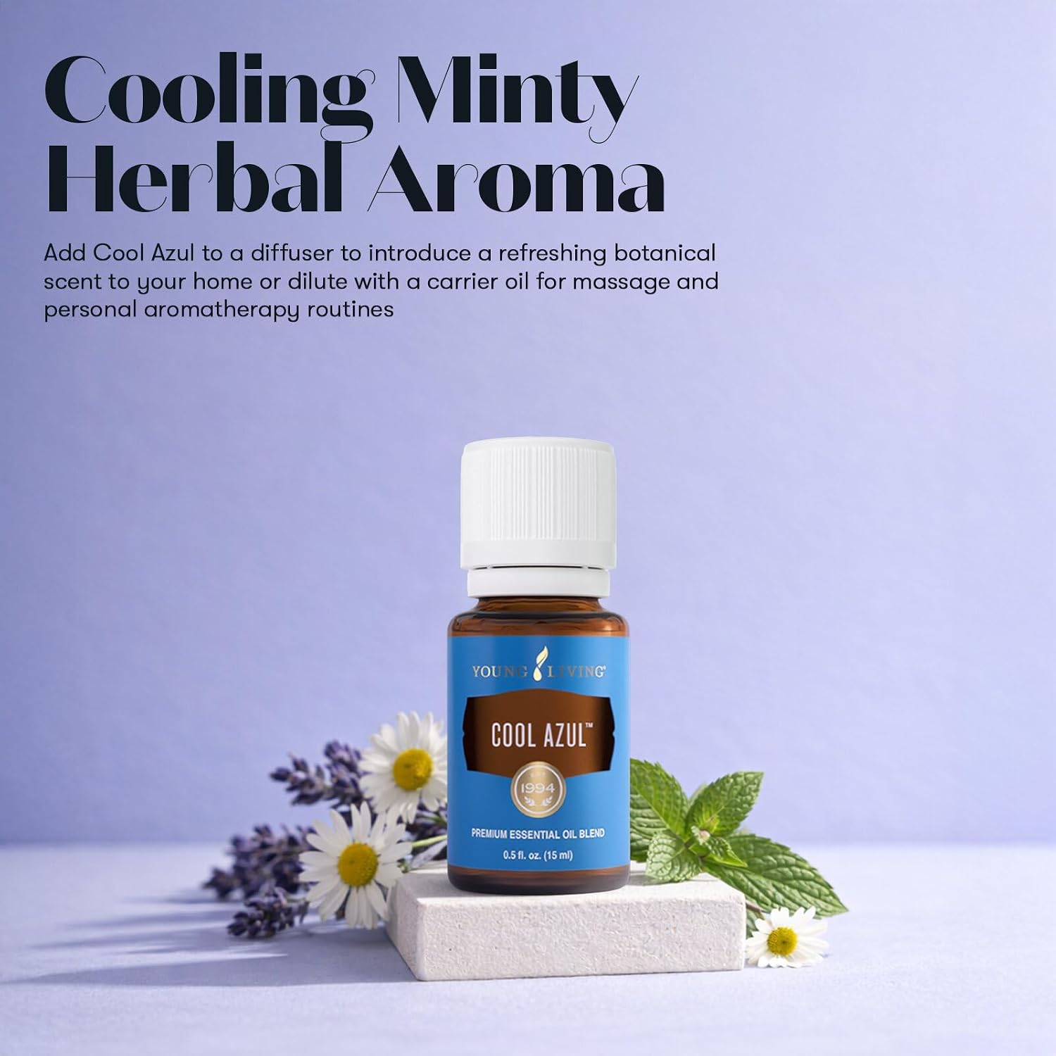 Young Living Thieves Vitality Essential Oil Blend | 5 ml | Warm Spicy Herbal Aroma for Diffusers, Massage & Aromatherapy | Clove, Lemon, Cinnamon, Eucalyptus & Rosemary Blend | Seed to Seal Quality