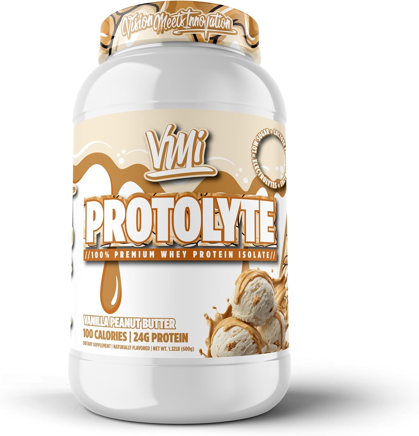 VMI Sports | ProtoLyte Whey Isolate Protein Powder | Low Calorie Whey for Weight Loss and Muscle Gain | Digestive Enzymes | Non-GMO (1.6 lb, Chocolate Fudge Cookie) | Premium whey isolate protein powder for smooth mixing in shakes smoothies and convenien…