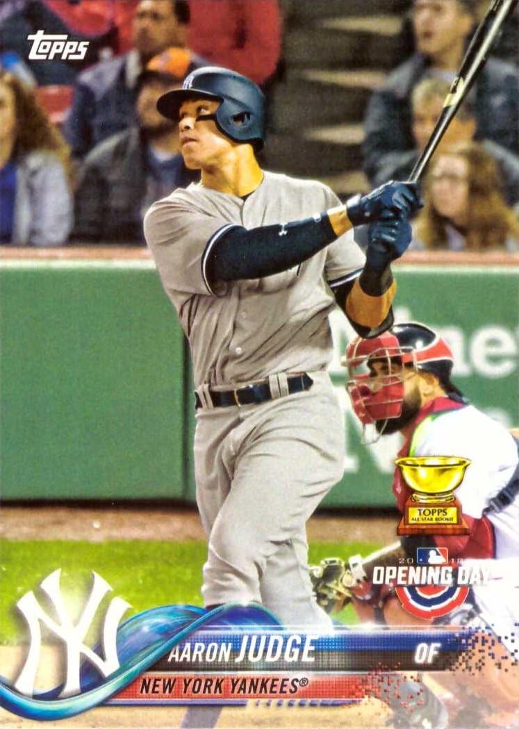 2018 Topps Opening Day #71 Aaron Judge Baseball Card - Topps All-Star Rookie