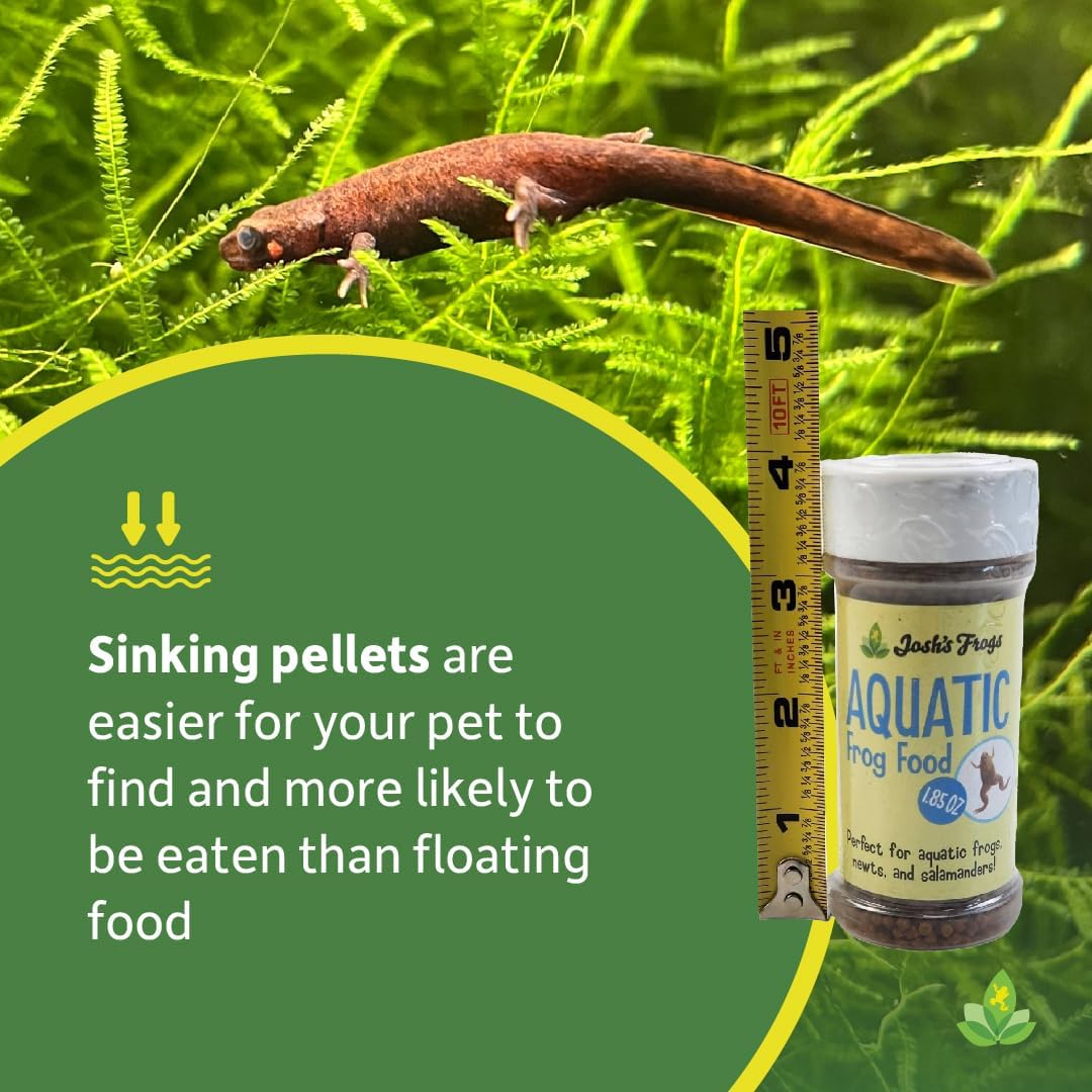 Josh's Frogs Aquatic African Dwarf Frog Food Pellets (1.85 oz)