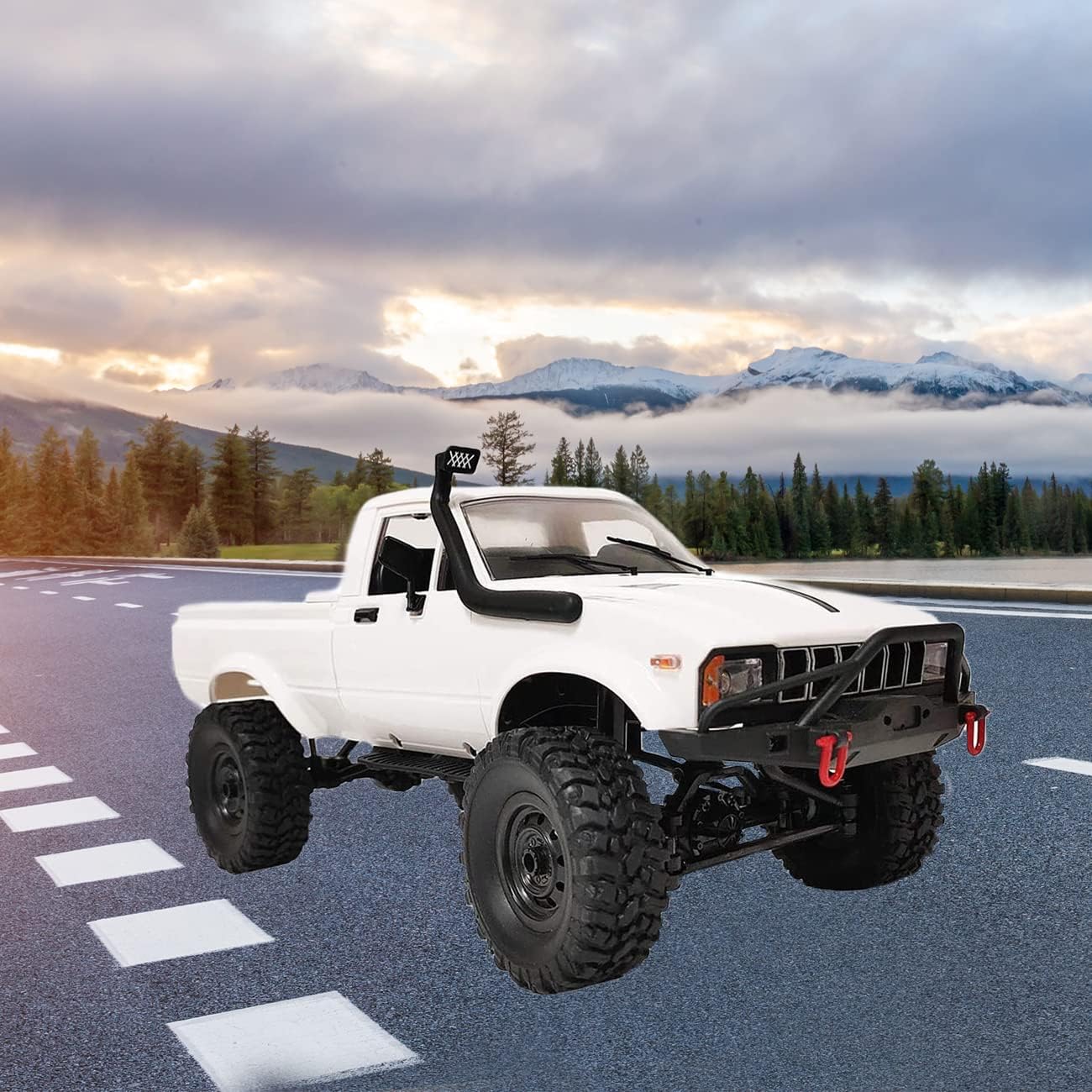 RC Crawler 1/16 4x4 Remote Control Offroad Pickup Truck for Adults