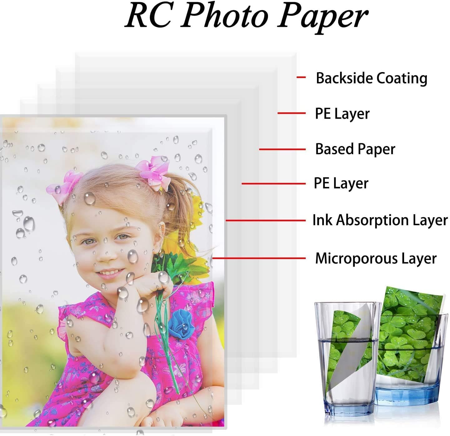 Koala Photo Paper Resin Coated 11x17 In Satin Photo Printer Paper 72lb