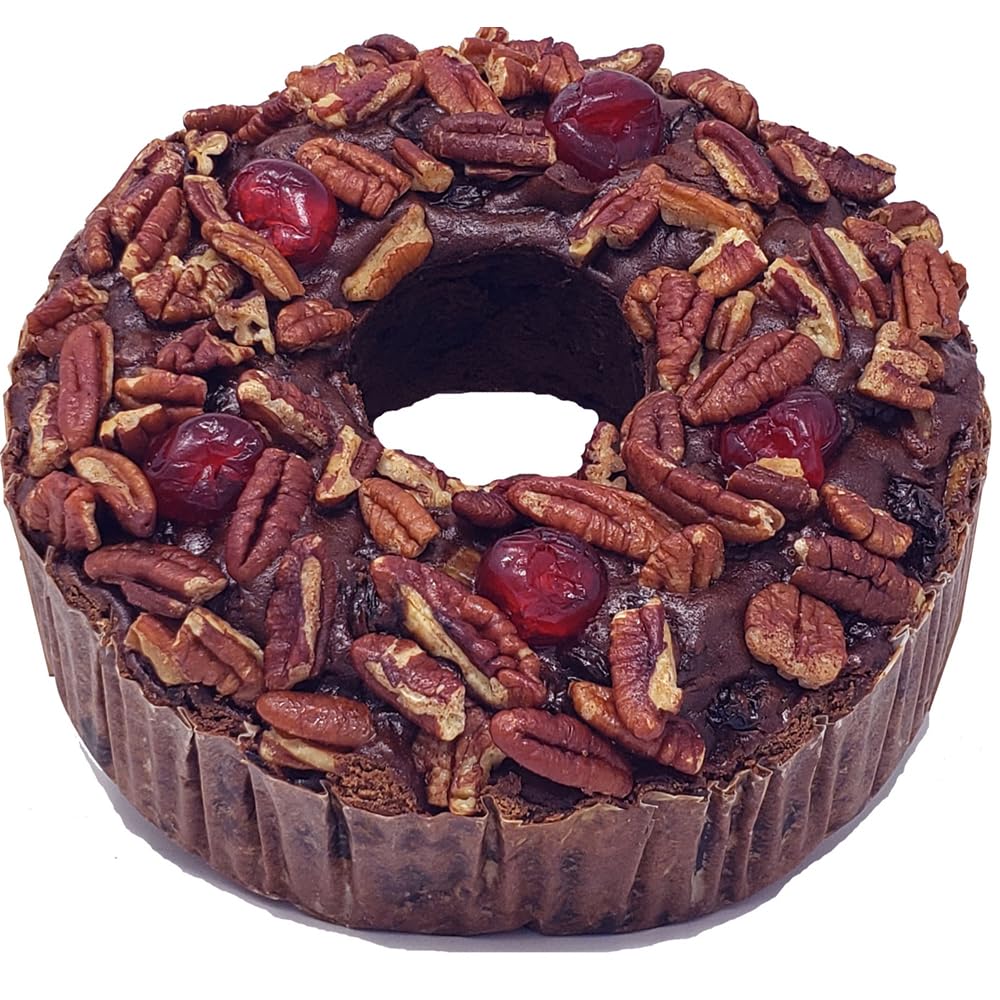 Jane Parker Fruitcake Dark Fruit Cake 2 Pound (32 Ounce) in a Box-Holiday Cake-Christmas Cake-Thanksgiving Cake