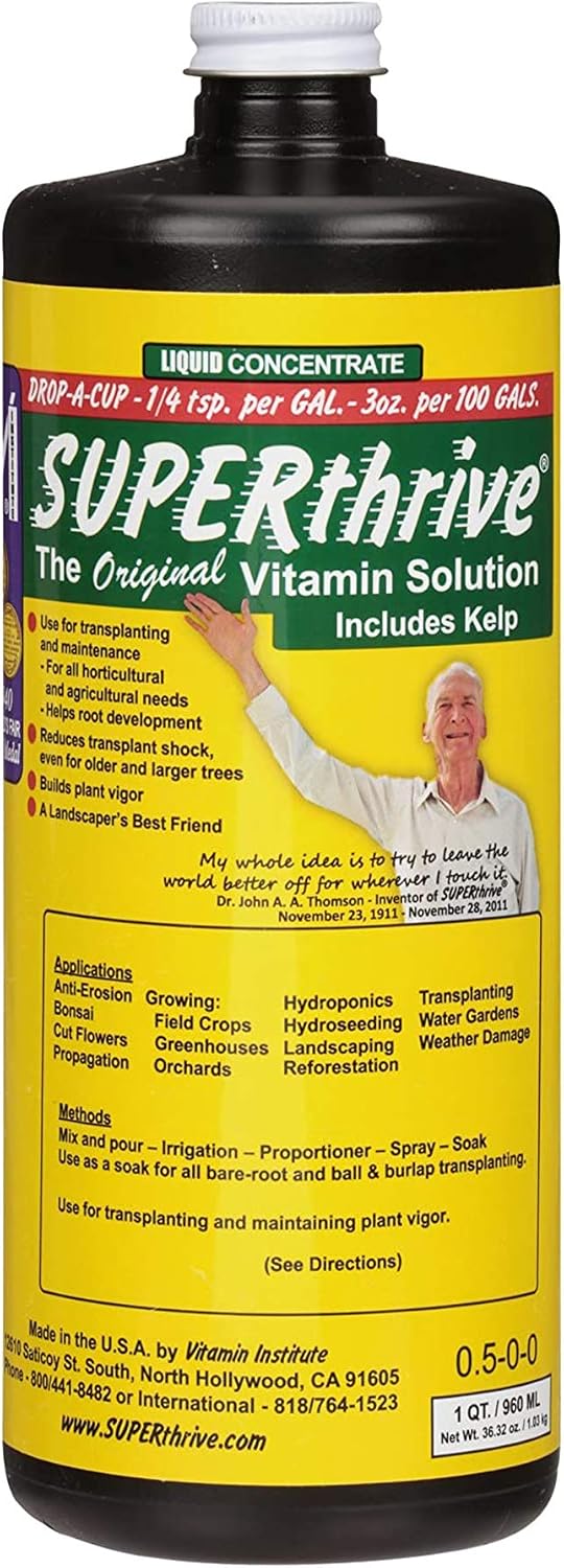 SUPERthrive The Original Vitamin Solution with Kelp 1 Quart