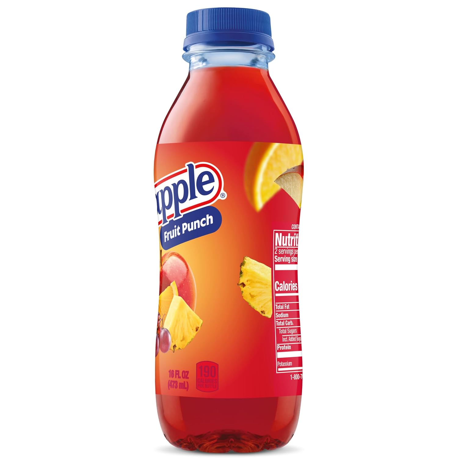 Snapple Apple Juice Drink, 16 Fl Oz Recycled Plastic Bottle, All Natural, No Artificial Flavors Or Sweeteners, Gluten-free, Contains 10% Real Juice 12 Pack