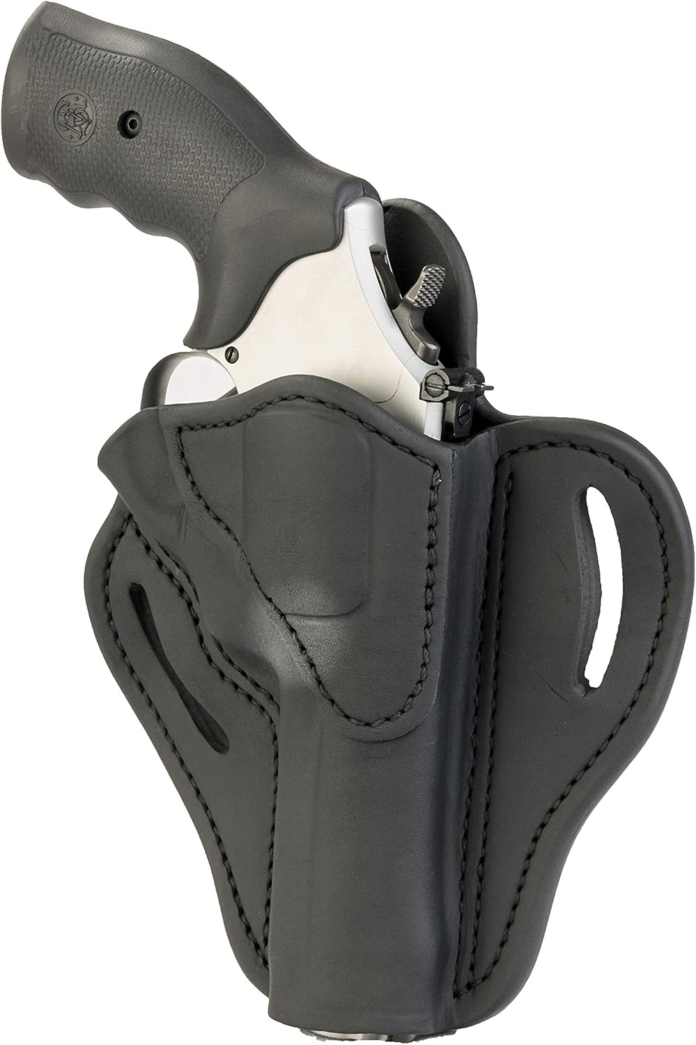 1791 Gunleather OWB K-Frame Holster Fits Ruger GP100, S&W 686, Model 66 | Right-handed leather belt holster also fits S&W 686, Model 66, L-Frame and Ruger Speed Six revolvers