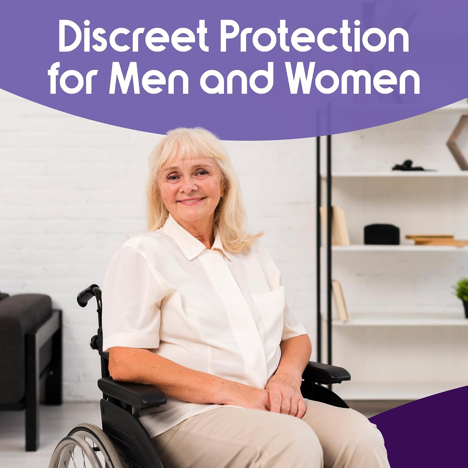 Inspire Protective Underwear for Men and Women with Incontinence | Adult Diapers | Disposable Underwear for Adults | Adult Pull Ups - 4 Bags of 14 | 56 Total (Extra Large)