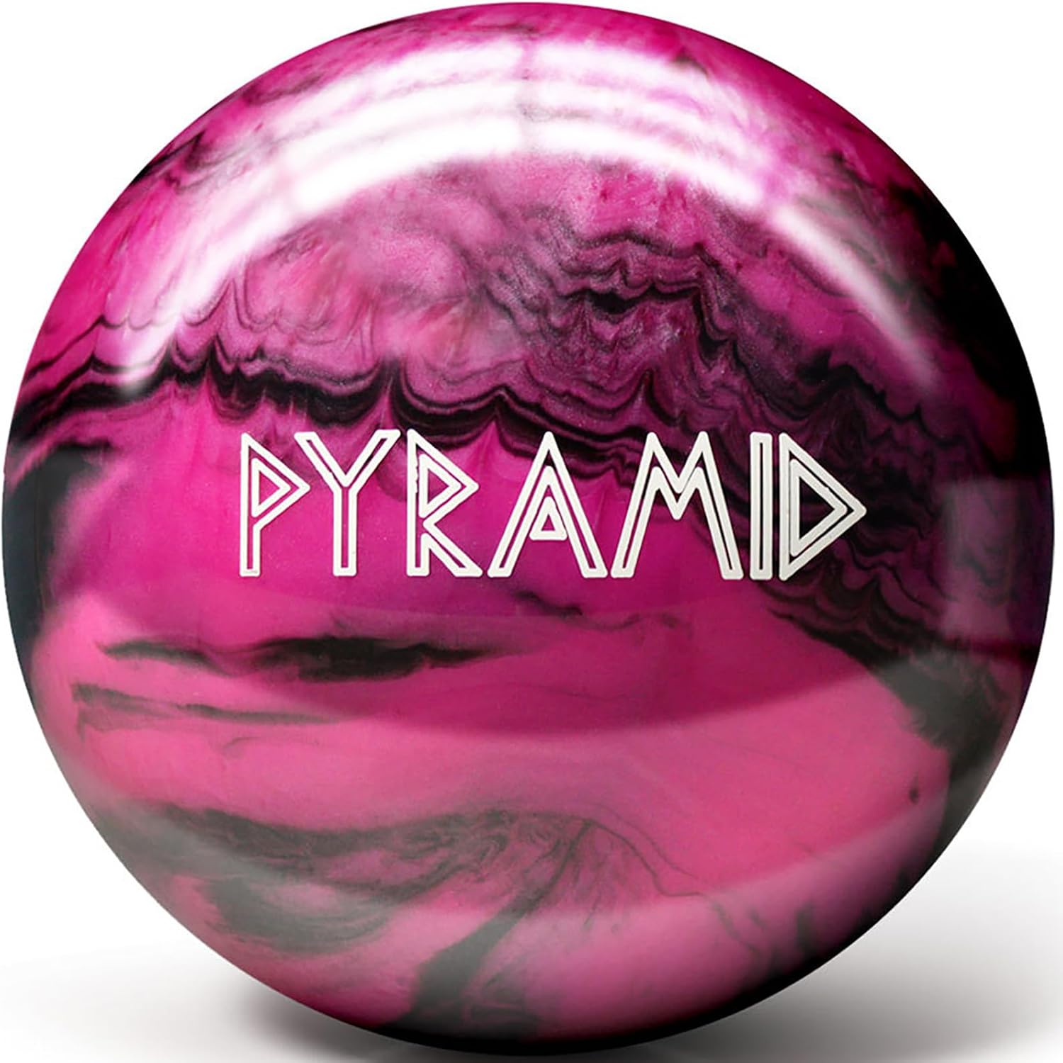 Pyramid Path Polyester Bowling Ball | Customizable with Basic Drilling Options - Great for Spare Shooting, League, Recreational, Straight Bowlers