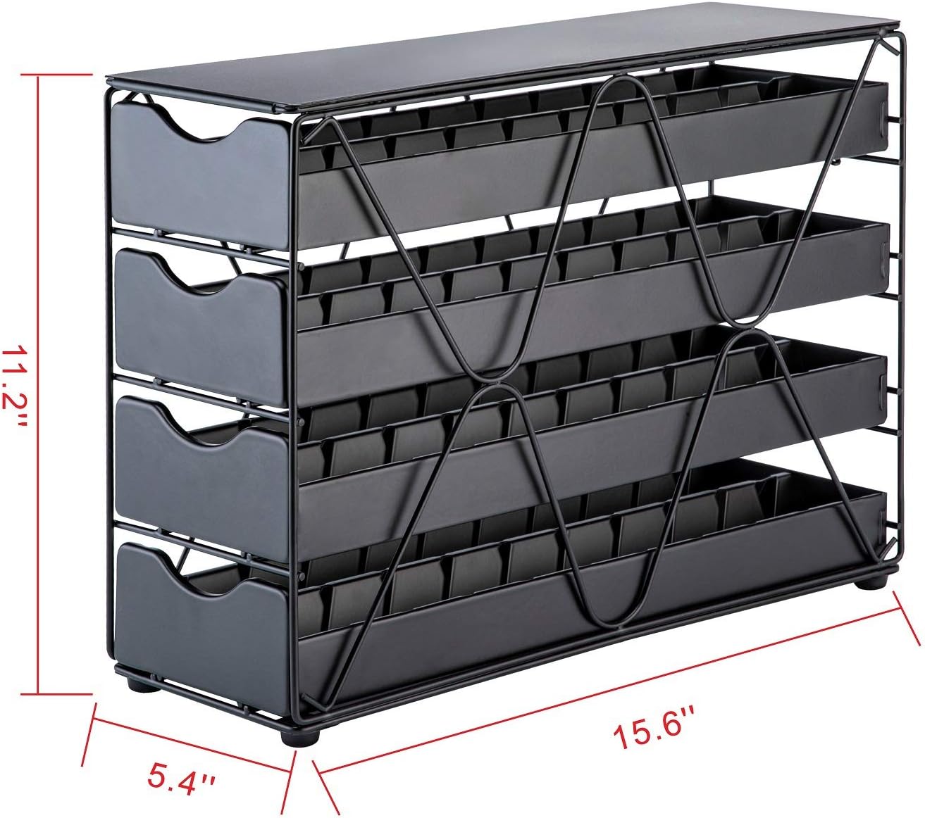 FlagShip Nespresso Vertuo Pod Holder 60 Large Pods Capacity 3 Tier
