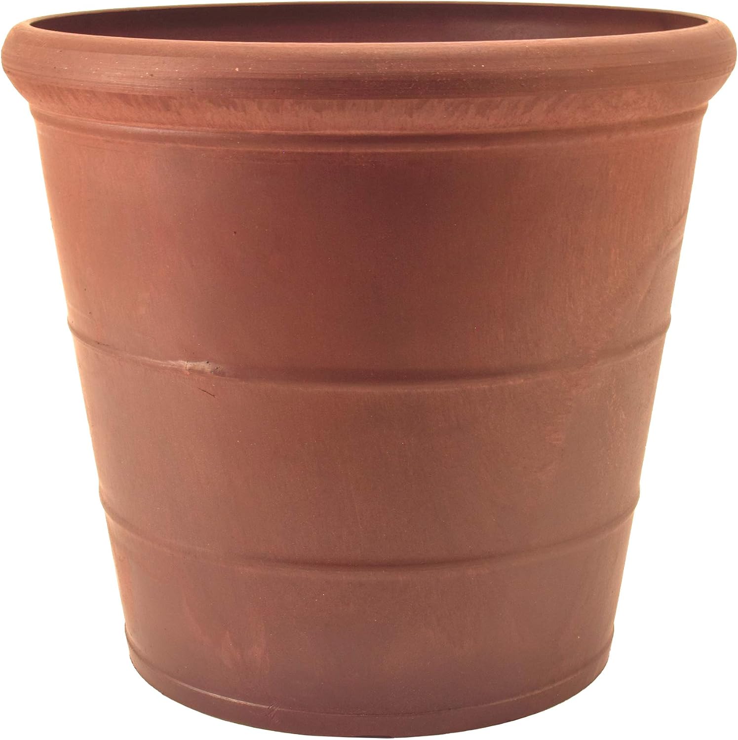 PSW Pot Collection NUR28C 10” Planter Pot for Indoor and Outdoor Plants and Gardens, 10-inch, Chocolate