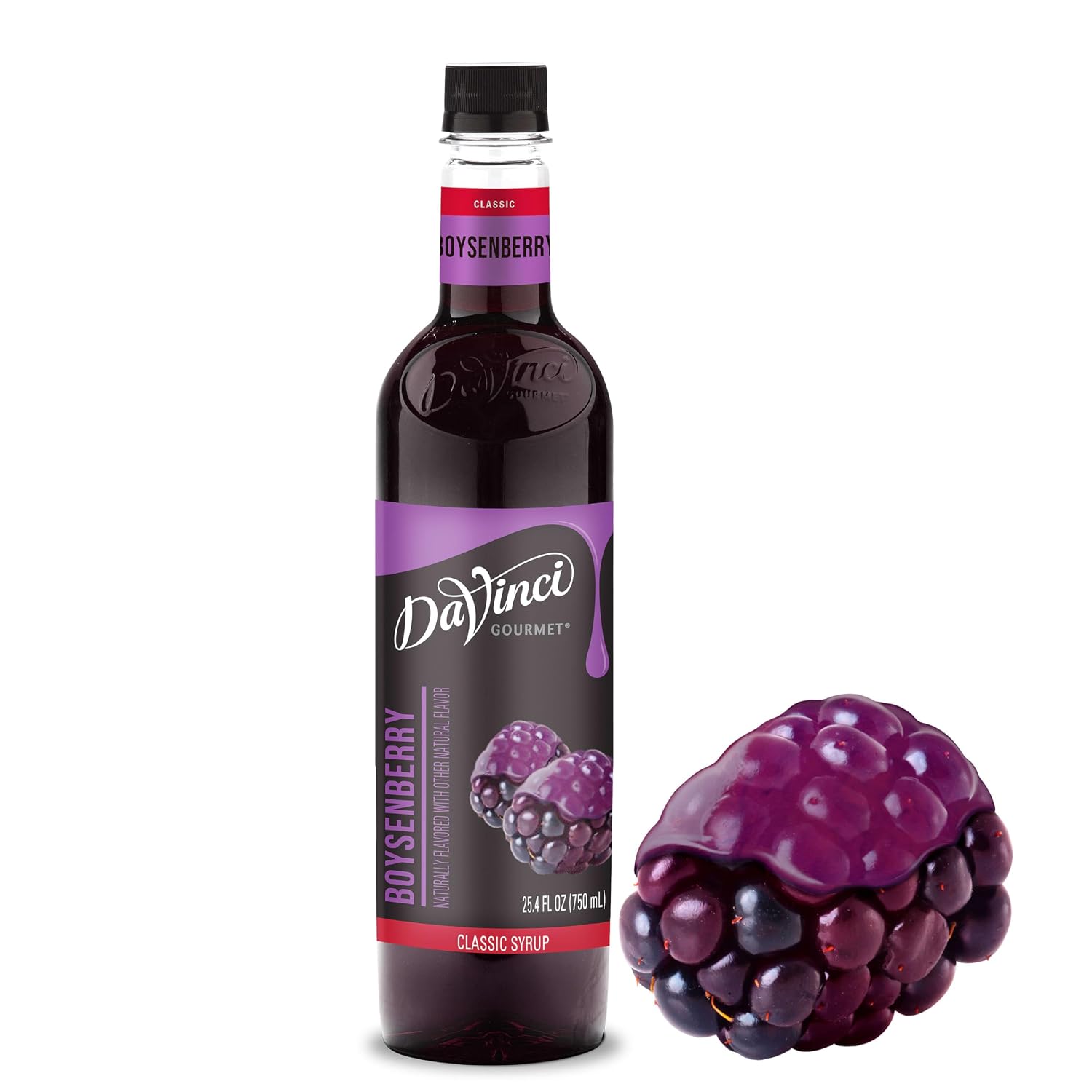DaVinci Gourmet Classic Strawberry Syrup, 25.4 Fluid Ounces, Kosher, 1 Count