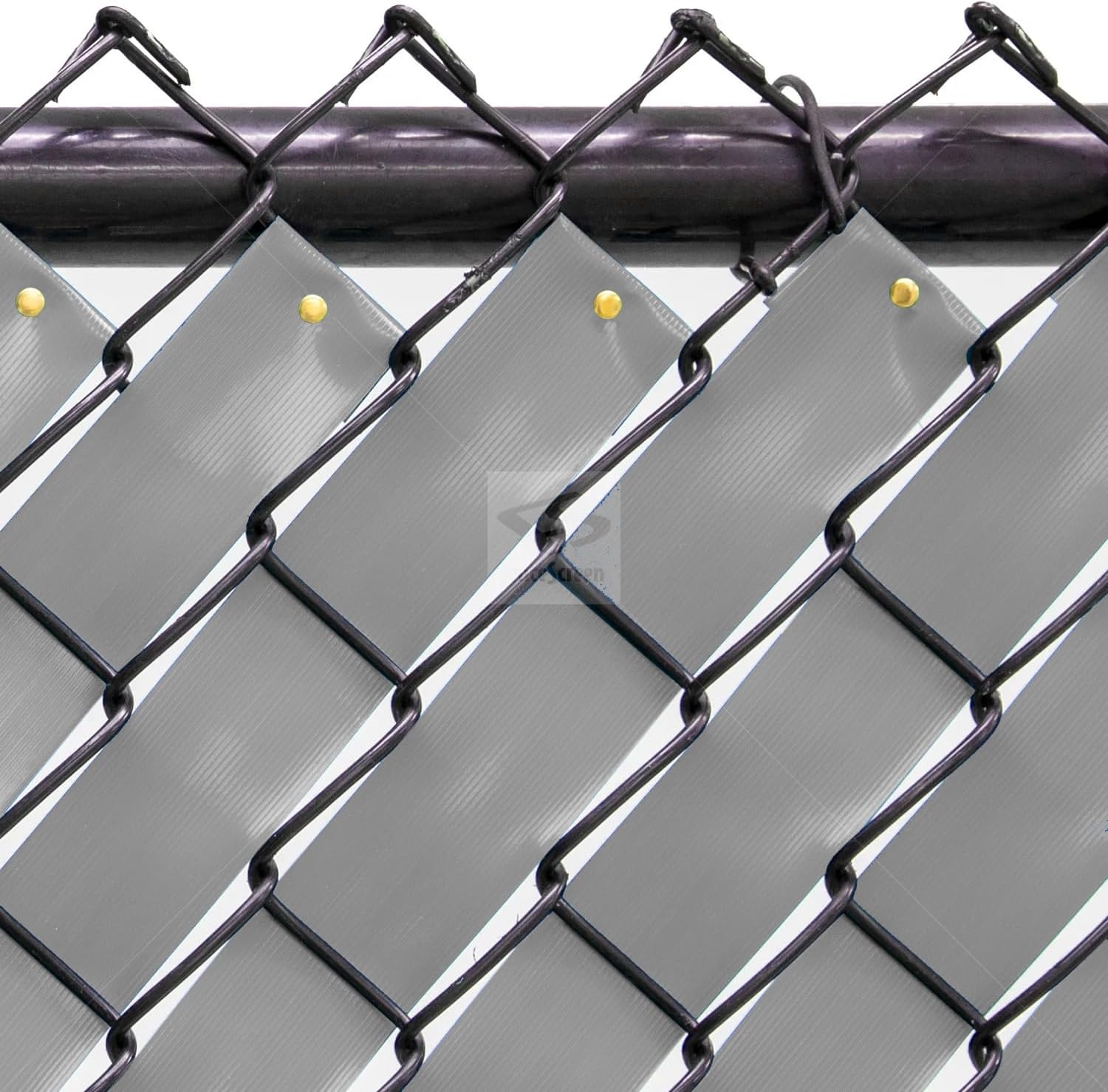 Chain Link Fence Privacy Tape 250 ft (40 SqFt) (Arctic White) | Gardening, Outdoor Wall, Balcony, Patio, Yard, Injury Prevention, Safety Fence Cover for Dog, Other Pet Hedge Slats