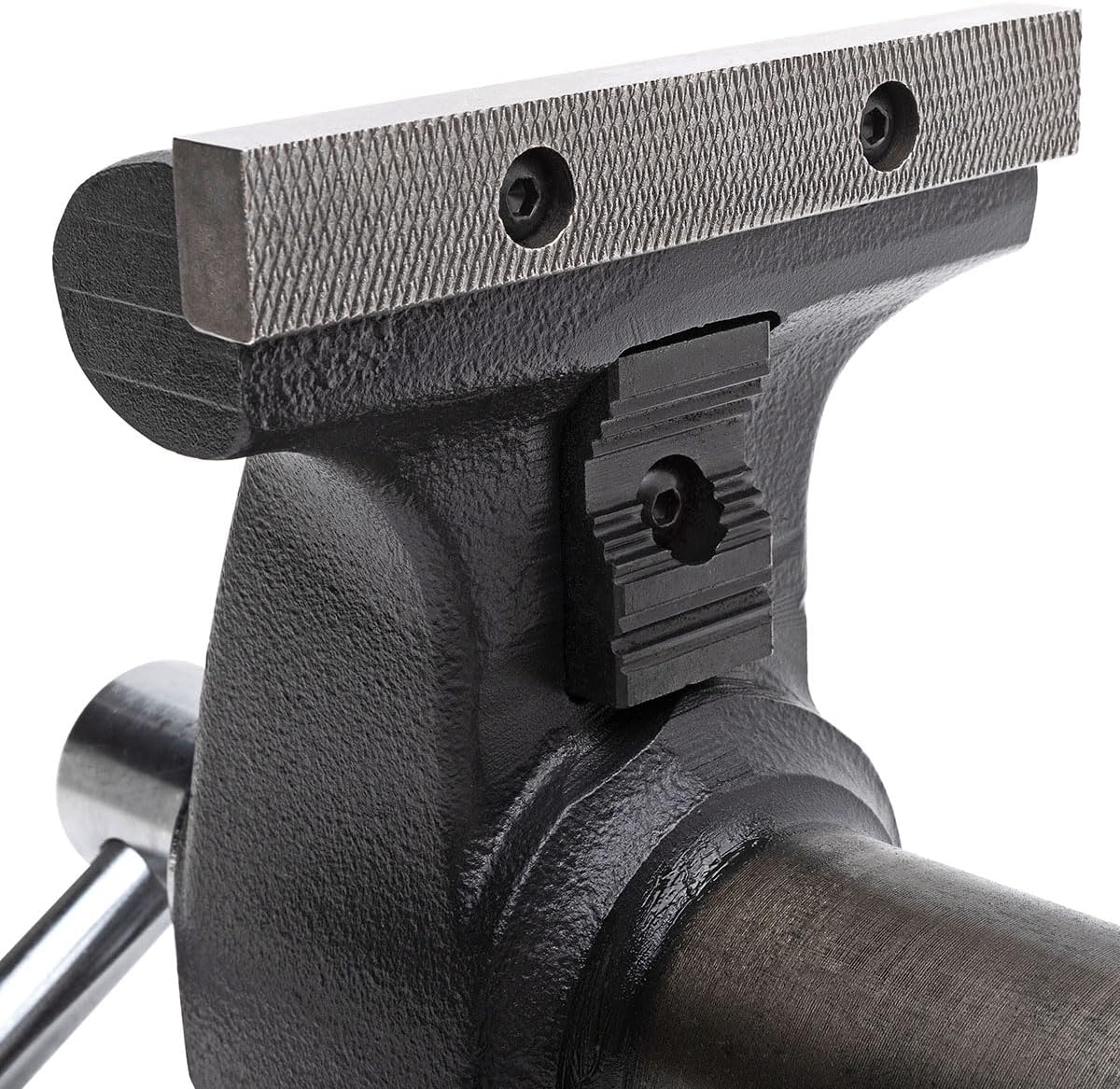 Yost Vises LV-4 Homeowner's Vise | 4.5 Inch Jaw Width with a 3 Inch Jaw Opening Home Vise | Secure Grip with Swivel Base | Blue