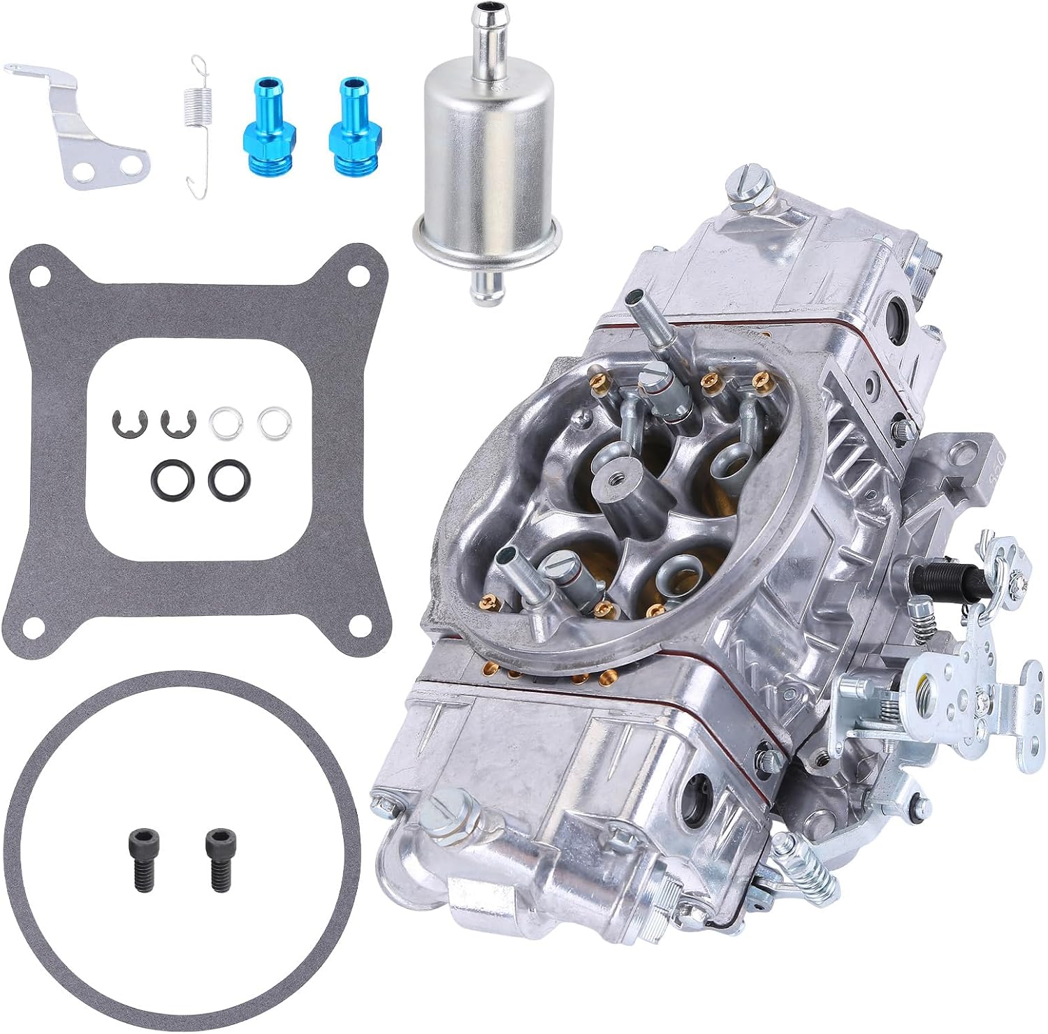 Quick Fuel 850 CFM Aluminum Carburetor Compatible for Brawler Race BR-67201