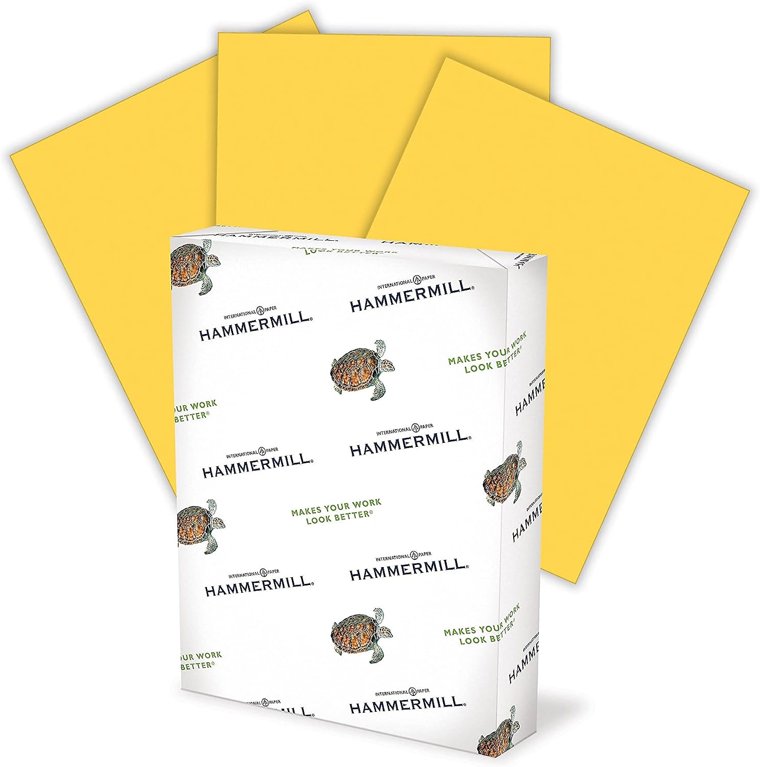 Hammermill Colored Paper, 20 lb Ivory Printer Paper, 8.5 x 11 - Made in the USA, Pastel Paper, 103176R - 1 Ream (500 Sheets)