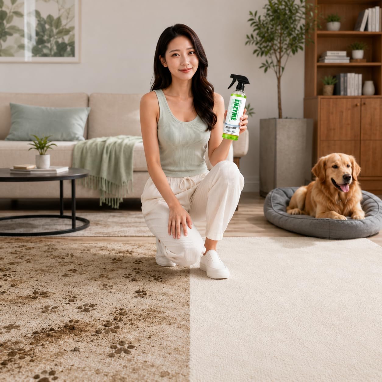 Nanoskin ENZYME Bio-Enzymatic Cleaner & Odor Eliminator 1 Gallon - Fragrance-Free Multi-Surface Cleaner for Organic Stains, Pet Accidents, Food Spills, Light Grease & Grime | Auto, Kitchen & Bath