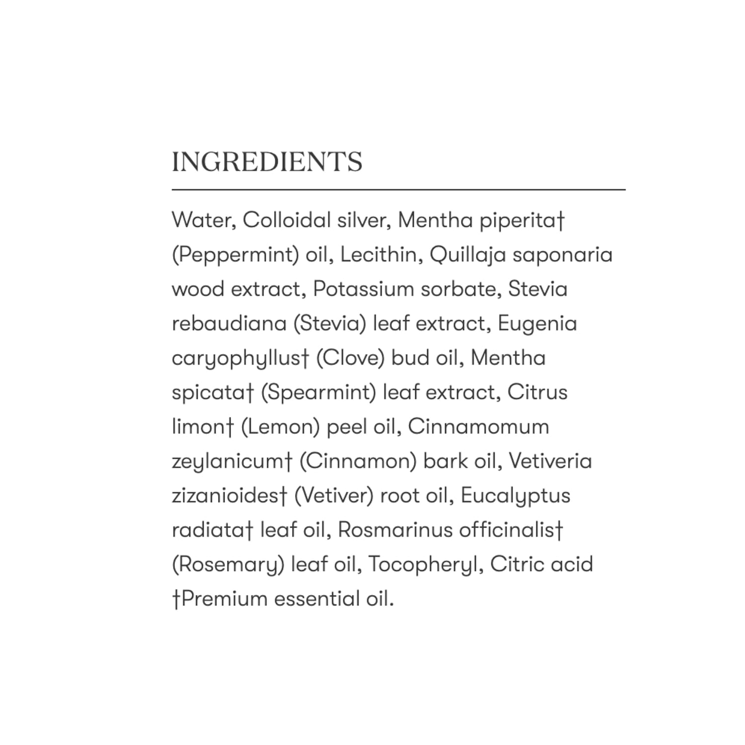 Young Living Thieves Fresh Essence Plus Mouthwash | 8 fl oz | Alcohol-Free and Fluoride-Free | Enhanced with Essential Oils | Peppermint, Rosemary
