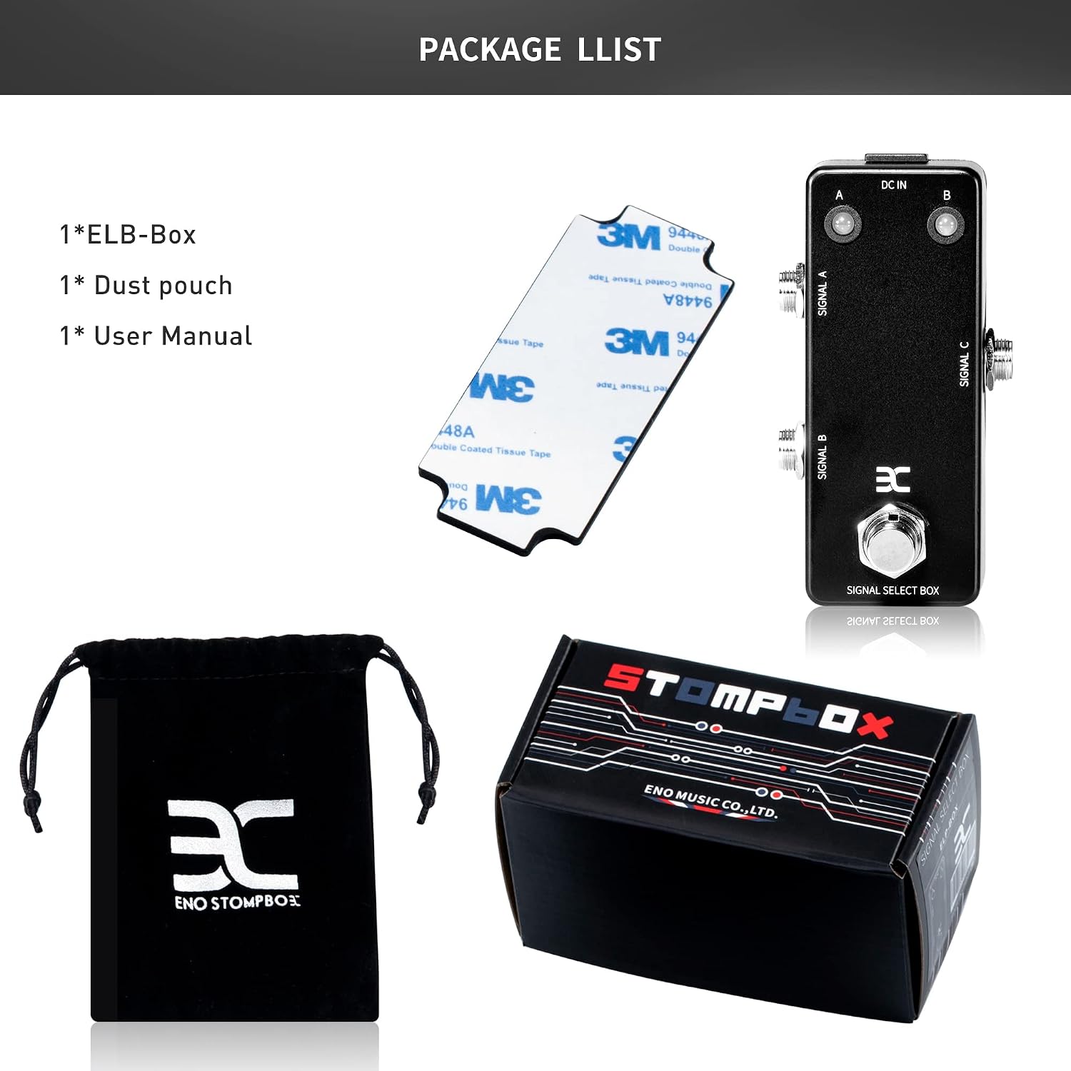 EX 7 Band EQ Equalizer Mini Guitar Pedal
