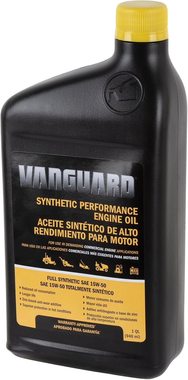Briggs & Stratton Vanguard 15W-50 Heavy Duty Synthetic Oil Quart #100169
