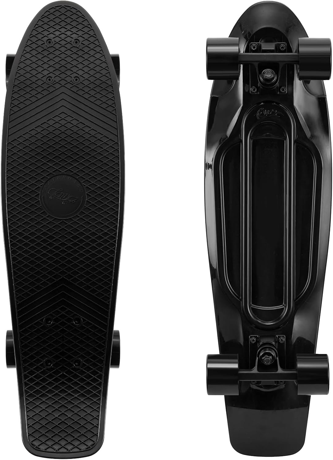 KMX Classic Retro Mini Cruiser Skateboard for Kids, Teens, Adults